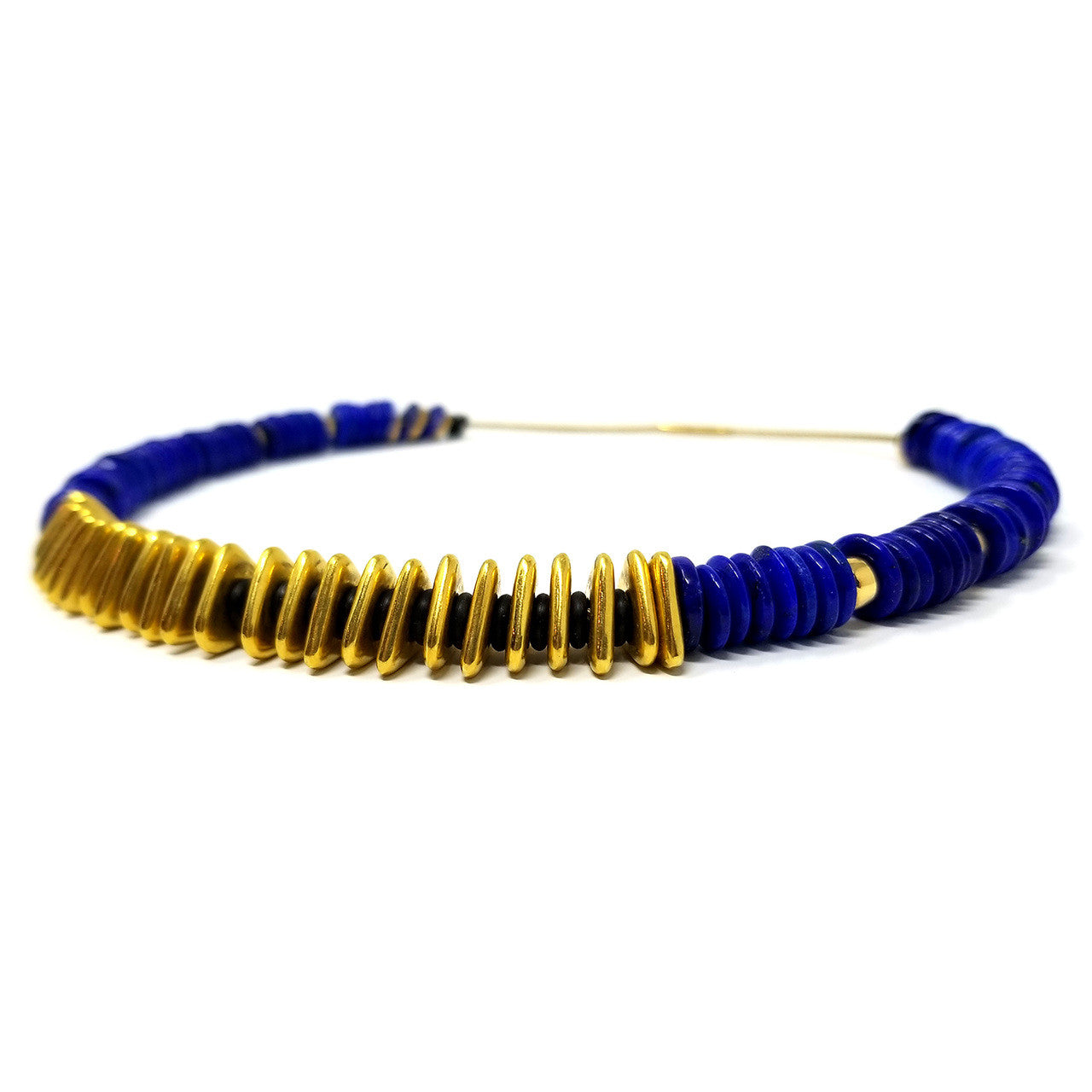 Lapis, 18kt & 20kt Convertible Necklace