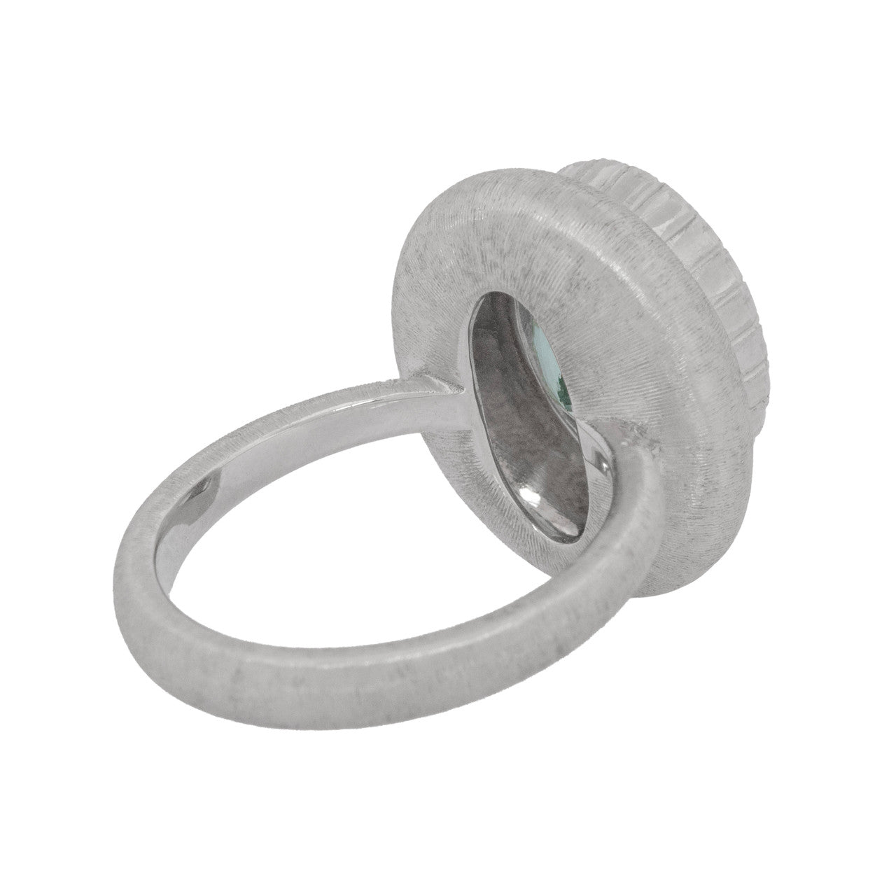 Aquamarine 18kt Bianca Ring