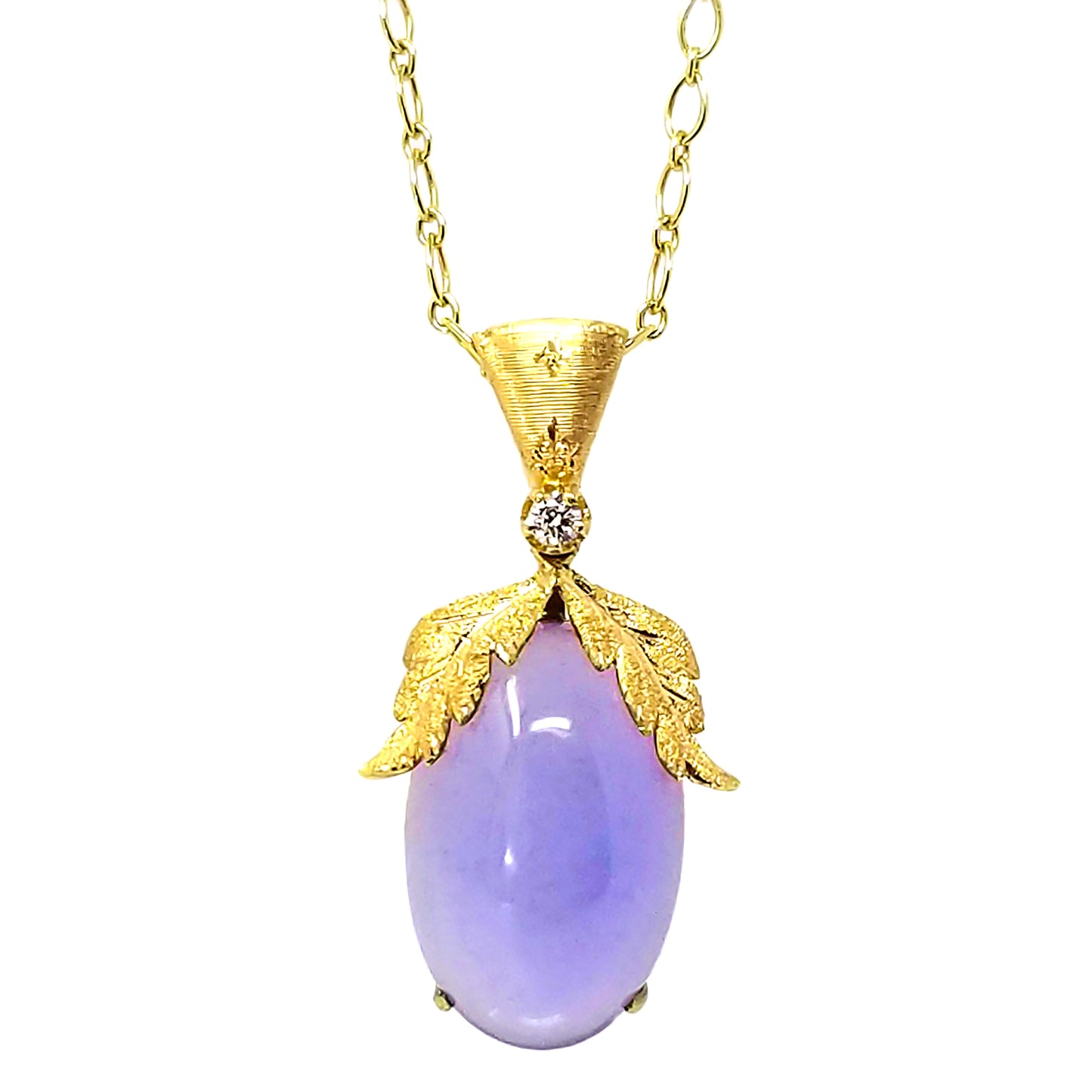 Chalcedony Sylvia 18kt Pendant