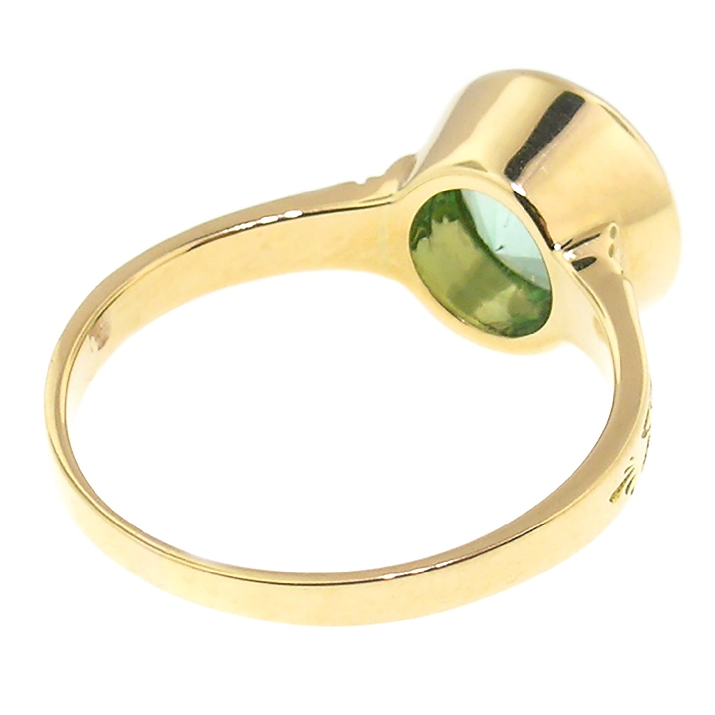 Mint Tourmaline 18kt Cassandra Ring