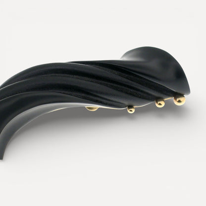 Chalcedony & Tanzanite Wearable Sculpture