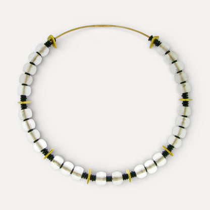 Rock Crystal, 18kt & 20kt Convertible Necklace made in USA by ART Guyon