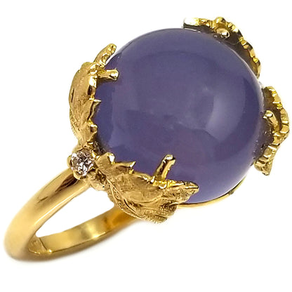 Chalcedony 18kt Sylvia Ring