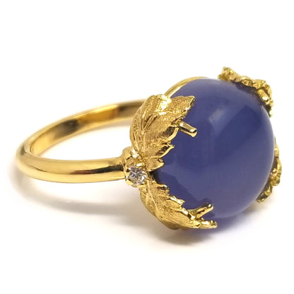 Chalcedony 18kt Sylvia Ring