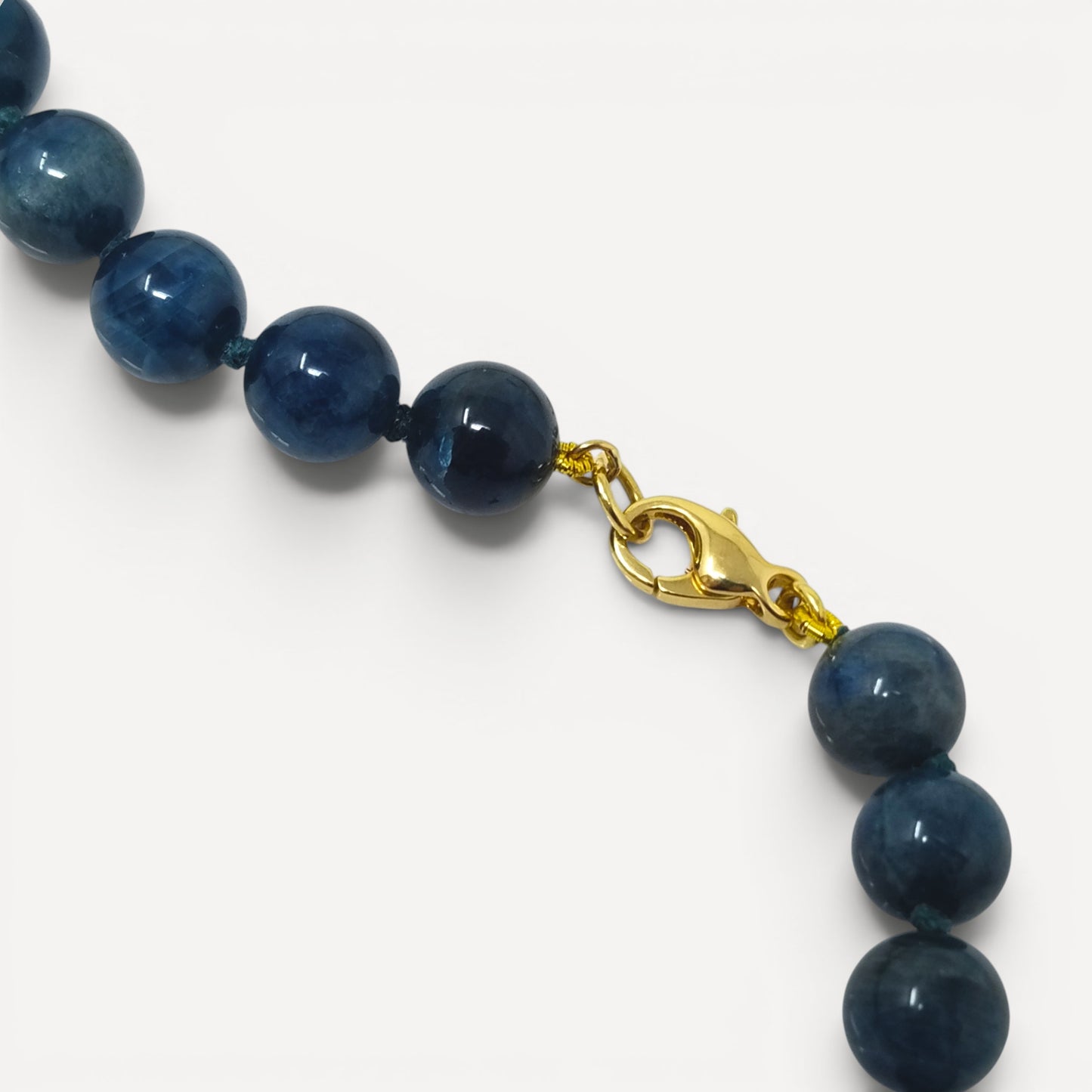 Cat's Eye Apatite Beaded Gemstone Necklace by Cynthia Scott Jewelry